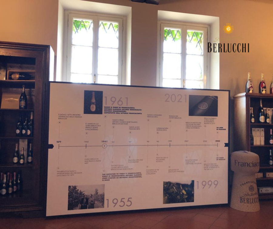 Crama Berlucchi a produs primul vin spumant Franciacorta din lume