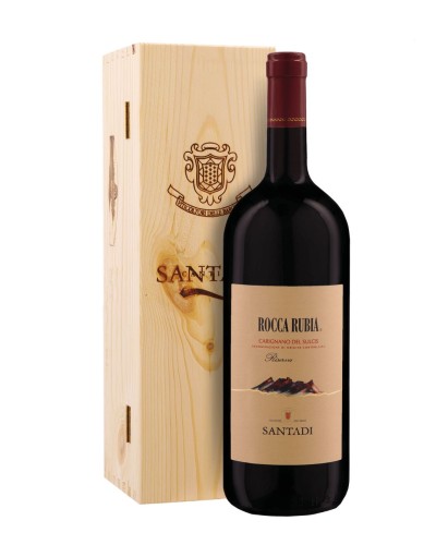 Rocca Rubia Carignano del Sulcis DOC RISERVA (cutie lemn) - 3L